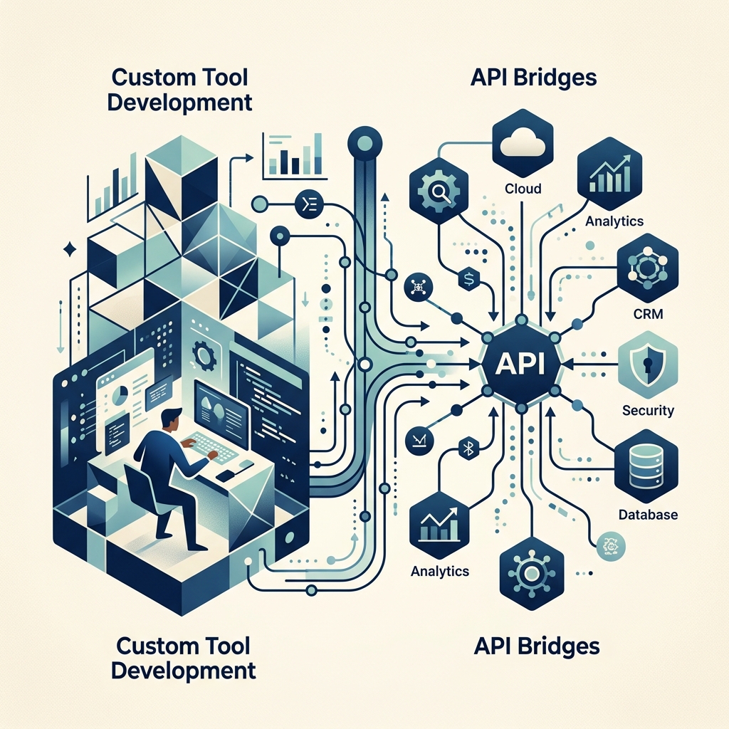 Custom Tool Development visual illustration