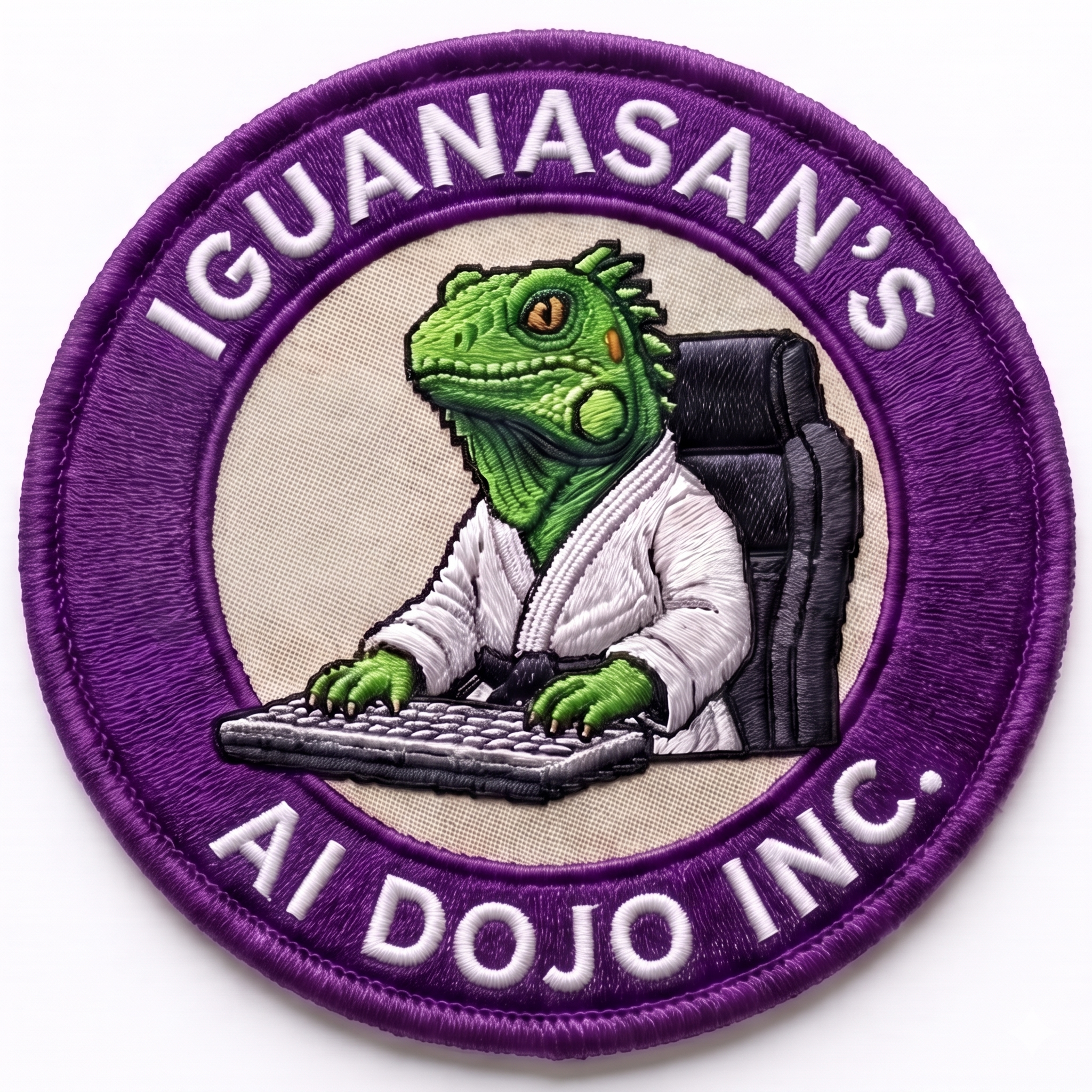 Iguanasan's AI Dojo Logo